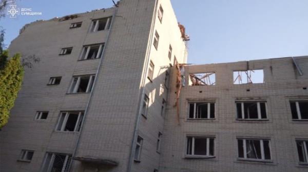 1 killed, 14 wounded in Sumy old people's home attack as a result of the Russian bombing